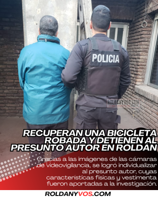 Recuperan la bici robada en la puerta del Tribunal de Faltas 