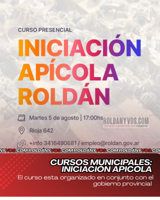 Cursos Municipales: iniciación Apicola
