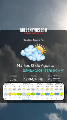 Martes 12 de Agosto, una tarde ideal