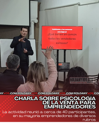 CHARLA SOBRE PSICOLOGÍA DE LA VENTA PARA EMPRENDEDORES