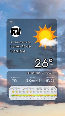 ¡Vamos que es lunes 13 de Octubre! A despertarse, Roldán 🌤️