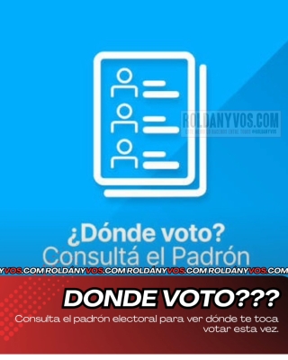 Donde voto?? 