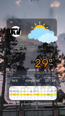 Domingo 2 de Noviembre, calor y humedad !