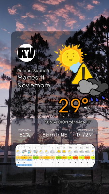 Martes 11 de noviembre, alerta amarillo para la noche