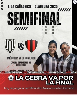  La Cebra va por la final: hoy se juega la semifinal del Clausura ante Cremería