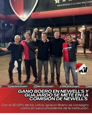 Roman Guajardo será nuevo integrante de la comisión directiva de Newell’s 