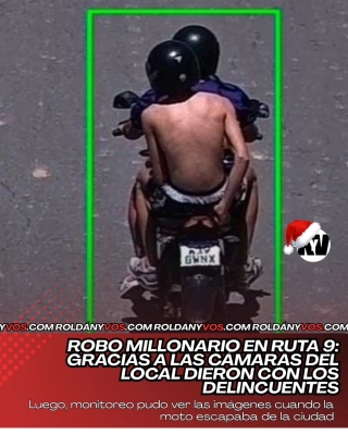 Robo Millonario: El análisis de cámaras aportado por el damnificado fue clave para identificar a uno de los sospechosos.