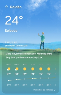 Chau 2025 !!!! Último día del año!!! Se nos va y llega el 2026, pero......con mucho calor!!!