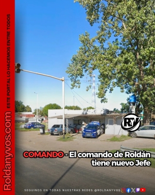 Roldán tiene nuevo jefe del Comando Radioeléctrico 