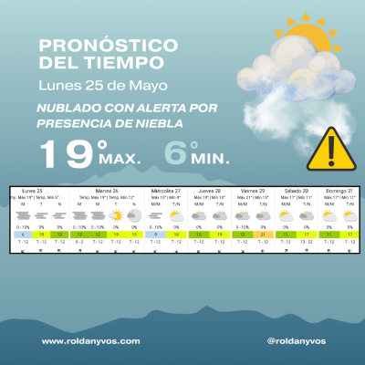 La niebla vuelve a ser protagonista en un Día de la Patria