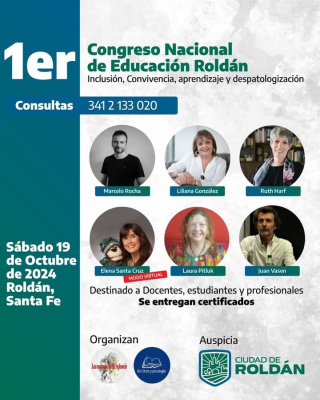 1er. Congreso Nacional de Educación en la Ciudad de Roldán 