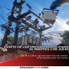 ATENCIÓN ROLDÁN: Trabajos programados de mantenimiento en la red eléctrica