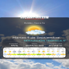 Martes 9 de Septiembre,  tardes templadas con 22°