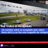 Siniestro Vial en A012- Asi volcó la carga el Camión 