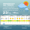 Clima en Roldán hoy: lunes feriado con lluvias y mejora hacia la tarde