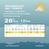 Clima en Roldán hoy: domingo 12 de abril agradable, con máxima de 26° y cielo parcialmente nublado
