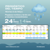 Martes 5 de Mayo, inestable y pegajoso