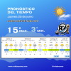Frío pero con sol en Roldán: la mañana arrancó con 3°C y la máxima llegará a 15°C
