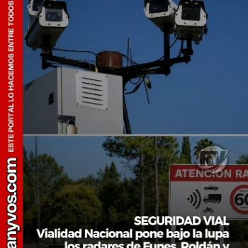 Polémica por los radares en Roldán, Funes y Circunvalación: Vialidad Nacional asegura que más de 100 equipos no tendrían autorización