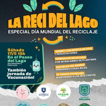 Vuelven las Reci: Reciclaje, Música y naturaleza en distintos rincones de Roldan