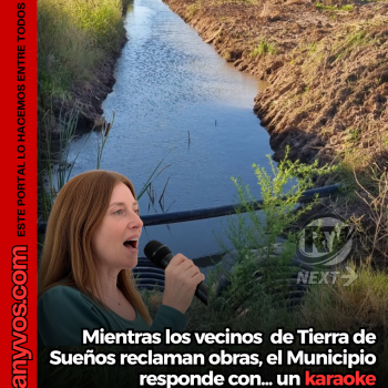 Mientras vecinos reclaman obras, el Municipio organiza una jornada de "Recikaraoke" en Tierra de Sueños 2 