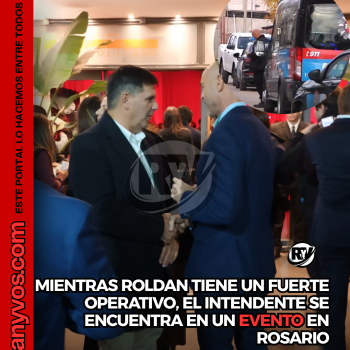 Mientras Escalante participa de “La Noche de los Intendentes”, Roldán vive un fuerte operativo por la causa narco de la avioneta
