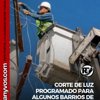Corte de luz programado en Roldán: varios barrios estarán sin servicio durante seis horas