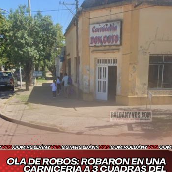 Ola de Inseguridad: Robaron en una carnicería a 3 cuadras del Municipio