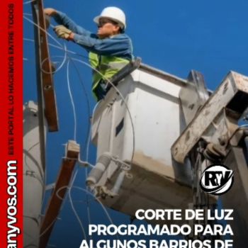 Roldán: la EPE anunció un corte de energía programado para este martes en varios barrios