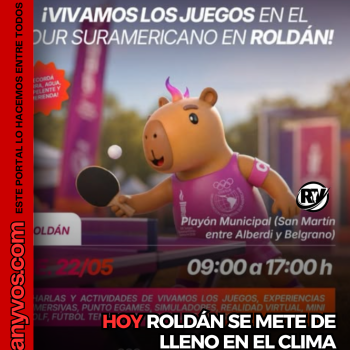 HOY VUELVE EL FAN FEST “TOUR SURAMERICANO” A ROLDÁN