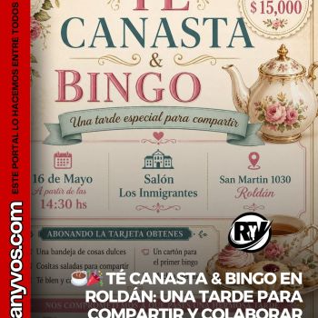Te canasta & bingo solidario 