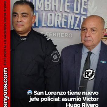 Víctor Hugo Rivero asumió como nuevo jefe de la Unidad Regional XVII