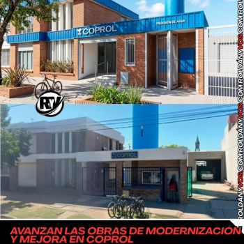 Avanzan las obras de modernización y mejora en COPROL