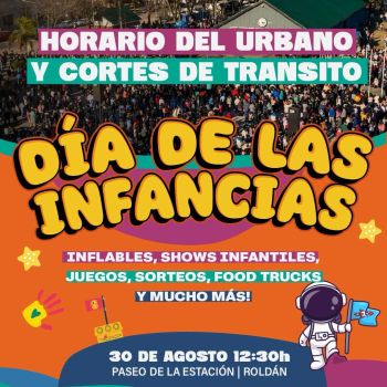 Roldán celebra el Día de las Infancias con una jornada llena de juegos y actividades