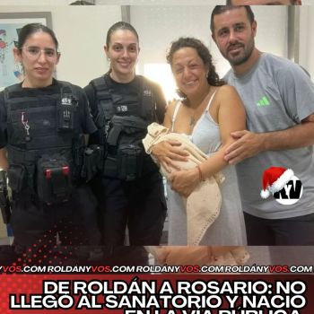 De Roldan a Rosario nacio a mitad de Camino.