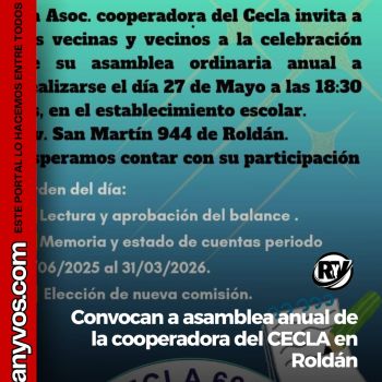 El CECLA convoca a asamblea Ordinaria Anual.