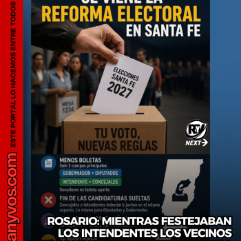 Reforma Electoral en Santa Fe 2027: cómo impactará en Roldán y qué cambia para los candidatos locales