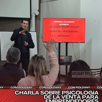CHARLA SOBRE PSICOLOGÍA DE LA VENTA PARA EMPRENDEDORES