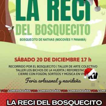  La Reci del Bosquecito: una tarde para conectar con la naturaleza y el espíritu navideño en Roldán