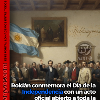 Roldán conmemorará el Día de la Independencia con un acto oficial en la Casa de la Cultura