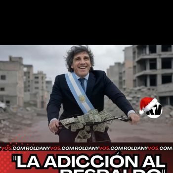 "LA ADICCIÓN AL RESPALDO" Por Ezequiel Gonzalez 