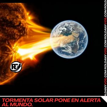ALERTA MUNDIAL POR LA TORMENTA DE RADIACIÓN SOLAR MÁS INTENSA EN 20 AÑOS.