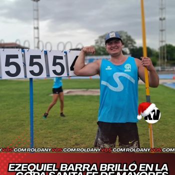 Ezequiel Barra brilló en la Copa Santa Fe de Mayores: segundo puesto y clasificación nacional
