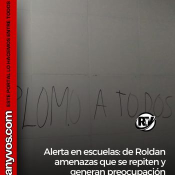Roldán: un mensaje amenazante en el baño de una escuela generó preocupación y activó protocolos