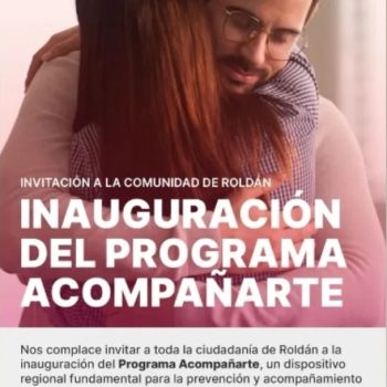 Apertura del programa Acompañarte de la Municipalidad 