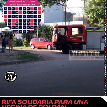 Rifa Solidaria para una mujer que perdió todo en un incendio en eln2024 y hoy enfrenta un litigio legal