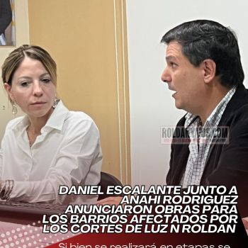 La Epe anuncia un plan de Obras para mejorar el Servicio en Roldán 