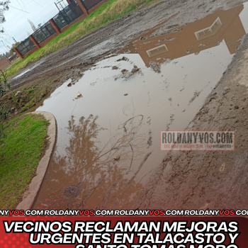 Vecinos reclaman mejoras en calle Talacasto