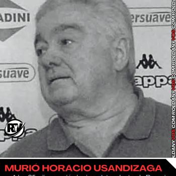 Falleció Horacio Daniel Usandizaga, histórico dirigente de Rosario.