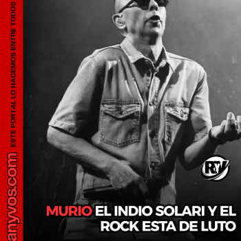 MURIO EL INDIO SOLARI Y EL ROCK ESTA DE LUTO